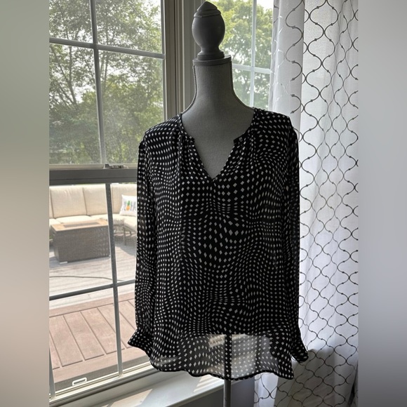 Classiques Entier Silk Blouse top shirt size XL - Picture 2 of 8